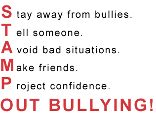 Stamp Out Bullying!